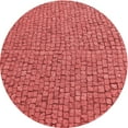 thumbnail image 1 of Ahgly Company Machine Washable Indoor Round Transitional Red Area Rugs, 4' Round, 1 of 7