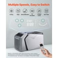thumbnail image 4 of 5000BTU 3-Speed Portable Air Conditioner with 24H Timer, 4 of 6