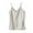 Silver, variant on Uaswgudfs Women's Silk Satin Camisole Tank Tops V Neck Spaghetti Strap Blouses Leisure Home Sleeveless Cami Shirt
