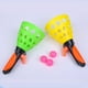thumbnail image 3 of Juego de lanzar y atrapar pelotas para 2 pares, juego interactivo para padres e hijos, ideal para niños y adultos, para exteriores, jardín y patio (color aleatorio, 4 transmisores y 6 pelotas)., 3 of 5