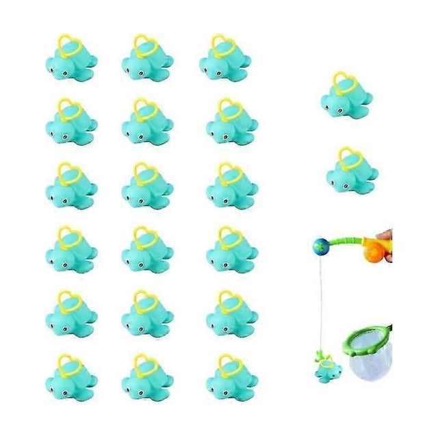 20 Pieces Magnetic Duck Fishing Toy with Hook, Fun Hook a Duck Game for Outdoor Kids Party Activities