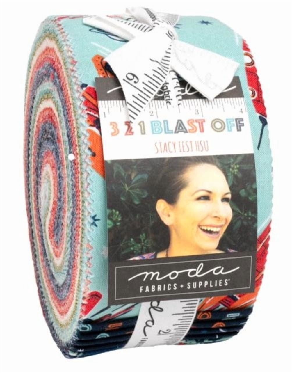 Moda - 321 Blast Off Jelly Roll by Stacy Iest Hsu 40 pcs