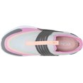 thumbnail image 5 of Vionic Women's Brisk Vayda Slip-on Active Sneakers - Supportive Walking Sneakers That Include Three-Zone Comfort with Orthotic Insole Arch Support, Medium and Wide Widths 6 Grey and Pink, 5 of 6