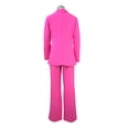 thumbnail image 6 of Womens 2 Piece Suits Set Business Office One Button Blazer  Casual Long Sleeve Pant Suit Set, 6 of 7