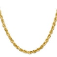 thumbnail image 2 of The Black Bow 5mm, 14k Yellow Gold, D/C Quadruple Rope Chain Necklace, 20 Inch, 2 of 5