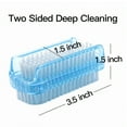 thumbnail image 6 of Genreen 4 Pack Dual-Sided Nail Brush Cleaner,Soft & Firm Bristles for Fingernails, Toenails, Travel & Pet Care,Nail Scrubber for Hands and Feet, 6 of 7
