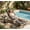 Gray#01, variant on YIORTWO Patio Outdoor Lounge Chair with Ottoman, Sling Recliner Chair with Puffy Cushion & Foot Stool, Metal Frame for Patio, Garden, Poolside, Beige