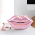 thumbnail image 3 of Corded Lips Telephones L andline Pink Home Telephones Cute Mouth Shape Wired Phone for Home,Office,Shops & Art Decor Cute Real Working Telephone Novelty Gift for Girls, 3 of 4