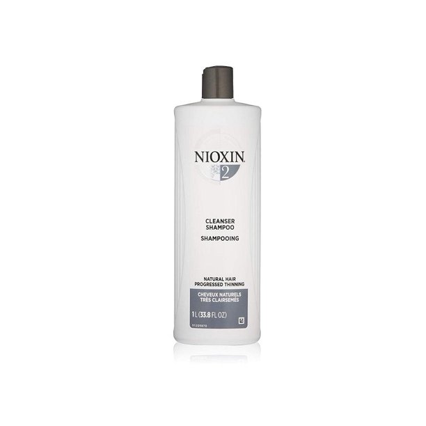 Nioxin System 2 Cleanser Shampoo for Natural Fine Progressed Thinning