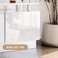 thumbnail image 6 of Easoger Fireplace TV Stand, Entertainment Center for TVs up to 80", 70” TV Stand with 36'' Electric Fireplace, LED Lights Entertainment Center, TV Console, White, 6 of 10