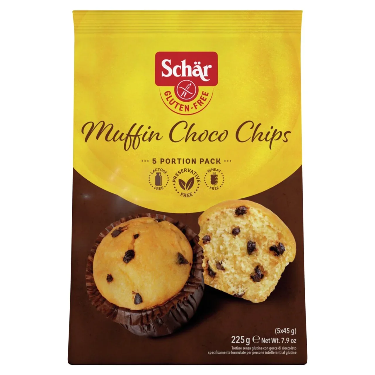 Dr Schar Gluten-Free Muffin Choco Chips