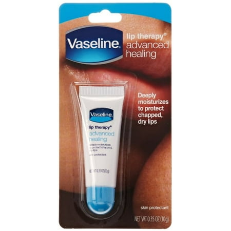 3 Pack - Vaseline Lip Therapy Advanced Formula 0.35 (Best Lip Therapy For Dry Lips)