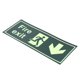 thumbnail image 5 of 2 Unids Luminoso Autoadhesivo Señal de Advertencia de Seguridad Etiqueta de Seguridad Señales de Salida de Incendio con DirectionType 2, 5 of 8