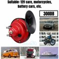 ZGBY 12V 300Db Super Loud Train Horn For Car Trucks Suv Boat