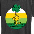 thumbnail image 3 of Peanuts - Woodstock Shamrock - Women's Short Sleeve Graphic T-Shirt, 3 of 6