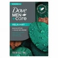 thumbnail image 2 of Dove Men+Care Cleansing Bar Soap Eucalyptus + Cedar Oil Plant Based Cleanser, 2 of 5