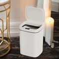 thumbnail image 3 of Smart Trash Can - Electric Touchless Automatic Garbage Can for Bathroom | Motion Sensor Garbage Bin, Large Capacity Trash with Lid for Bedroom, Study Room, 3 of 9