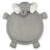 Lambs & Ivy Elephant Baby Play Mat with 3-Dimensional Head, Gray