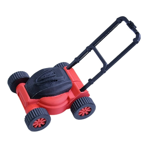 Miniature Simulated Lawn Mower Toy For Kids Educational Yard Activity Decorative Props