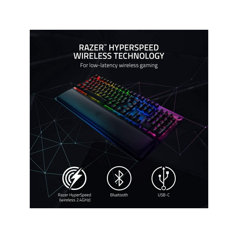 Razer BlackWidow V3 Wired Gaming Keyboard with Chroma RGB Backlighting  (Refurbished)