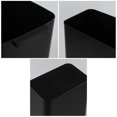 thumbnail image 3 of Julyeen 4.5 Gallon 3 Pack Rectangular Plastic Wastebasket, Small Garbage Bin, Slim Trash Can for Kitchen, Bathroom, Office, Black, 3 of 6