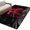 Black Red, variant on Area Rug for Living Room, Red Roses Non-Slip Indoor Large Carpet for Bedroom/Dining Room, Valentines Day Romantic Petal Floral Black Washable Low-Profile Rectangle Floor Mat Runner Rugs - 2.7 x 5 Ft