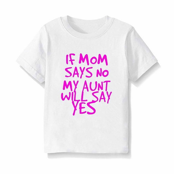 TAGOLD Toddler Girls Boys Summer Blouses Tops,Toddler Kids Boys Girls Fashion Cute Round Neck Print Short Sleeve Top