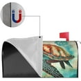 thumbnail image 3 of Sea Turtle Beach Ocean Animals Magnetic Mailbox Covers, Mail Wraps Garden Yard Home Decor for Outdoor Standard Size 21x18 in, 3 of 6
