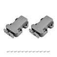 thumbnail image 5 of 56x41x16mm Rebound Self-Locking Door Touch Catch Plastic Gray 2 Pack, 5 of 5