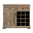 thumbnail image 6 of Wine Cabinet with Barn Door and Ample Storage / Moisture - proof in Living Areas, 6 of 7