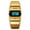 Gold B, variant on Unique Digital Watch for Men, Retro Punk Wristwatch | Alarm Stopwatch Day Date, Luminous 12/24 Hour Display