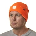 thumbnail image 5 of (2 pack) Realtree Blaze Orange LED Lighted Hunting Beanie Hat, Unisex, 5 of 9