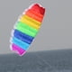 thumbnail image 3 of Cometa de doble línea de 1,4 m, material ligero de tela a cuadros de Kitesurf volador para adultos, 3 of 8