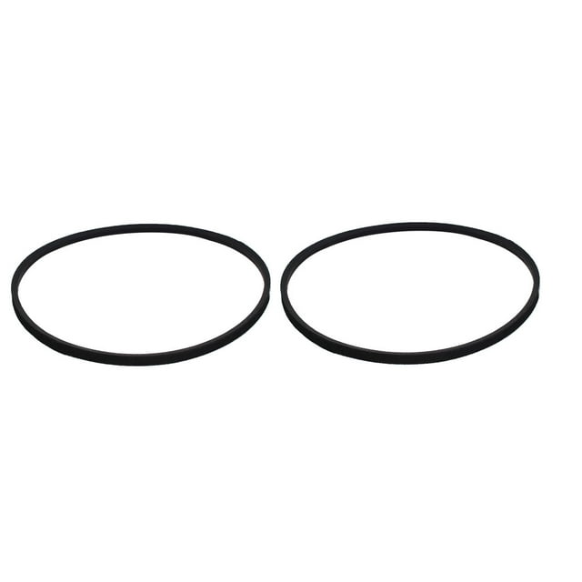 Cinturón de transmisión V-belt O-670E de 670 mm de circunferencia interior Unique Bargains, 2 piezas para lavadora