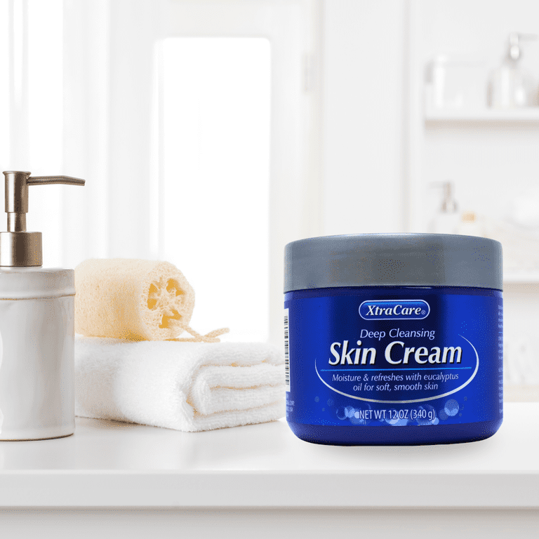 XtraCare Deep Cleansing Skin Cream, Moisturizing Formula, 12 fl oz