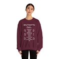 thumbnail image 5 of "GOD DID" (WL) Crewneck Sweatshirt w/ Scripture Design (1 John 1:9), 5 of 62