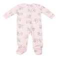 thumbnail image 3 of Disney Clothes Baby Girls Quilted Footie Coveralls Winnie the Pooh, Bambi and Marie Printed Onesie (0/3M-6/9M), 3 of 5