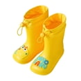 thumbnail image 1 of Girls Boots Cartoon Dinosaur Kids High Heels3 Booties for Girls Children Rain Boots Non Kids Booties for Girls Rain Kids Rainboots - Durable Fall for Girls plus Girls Design for Young, 1 of 4