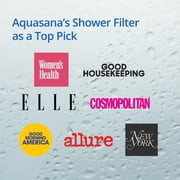 Aquasana Shower Head Filter System for Hard Water - Max Flow - AQ-4105CHR