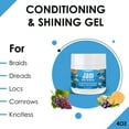thumbnail image 6 of Jam Dip n Grip Hair Gel - Extreme Hold Conditioning & Shine with Acai Berry & Vitamin E (4oz), 6 of 6
