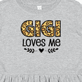 thumbnail image 4 of Inktastic Gigi Loves Me Grandchild Leopard Girls Toddler Dress, 4 of 5