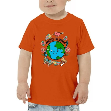 

Protect The World Quote T-Shirt Toddler -Image by Shutterstock 4 Toddler