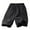 Black, variant on Utoimkio Toddler Boys Elastic Waisted Cargo Shorts Solid Color Pull On Short Pants Summer Clothes Size 3-12T