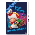 thumbnail image 3 of Nintendo The Super Mario Galaxy Movie (2026) - Toad Count On Me Wall Poster, 22.375" x 34", 3 of 4