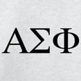thumbnail image 3 of CafePress - Alpha Sigma Phi Greek Letters Black Sweatshirt - Crew Neck Sweatshirt, 3 of 4