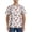 French Bulldog Duck, variant on Purple Dragon Scales Print Men's Dry Fit Mesh Athletic Shirts Moisture Wicking Tennis T-Shirt Tops