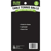 Drinkmate Best Brands Tabletop Tennis Ball Plastic White (Pack of 6)