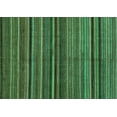 thumbnail image 1 of Ahgly Company Machine Washable Indoor Rectangle Abstract Turquoise Blue Modern Area Rugs, 5' x 7', 1 of 4