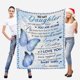 thumbnail image 2 of LHSHID Personalized Name Blanket Love Letter to My Daughter from Mom & Dad I Will Always Be There to Support You Soft Warm Bed Blanket Gift, 2 of 5