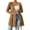 #2_Brown, variant on Women's Belted Cardigan - Tie Front Long Sleeve Open Front | Trendy Fall Cover Up Lightweight Office to Lounge Layer Minimalist